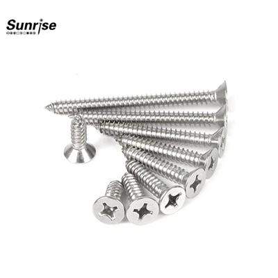 Cross Recessed Countersunk Head Triangular Screws