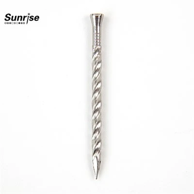 Flat Head Twist Shank Screw