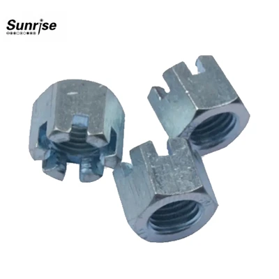 Hex Slotted Nut