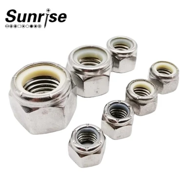 White Nylon Insert Nut