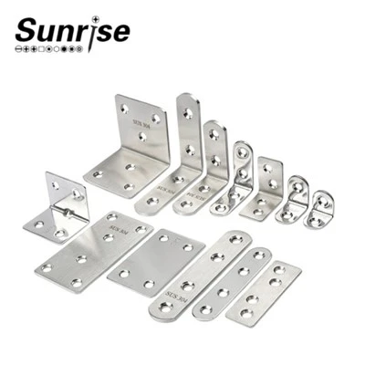 304 Stainless Steel Thickened Layer Board, Wardrobe Cabinet Furniture Connector