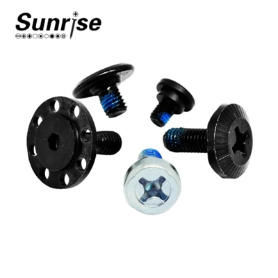 Aluminum 304 Blue Flat Head Cross Torx Shoulder Screw