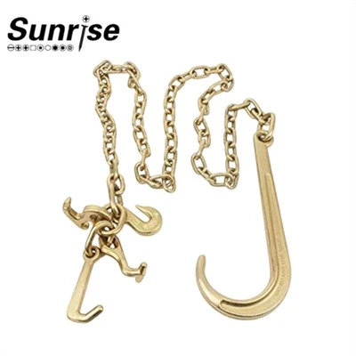 American Standard Galvanized Traction Chain/Manganese Steel Double Hook Chain