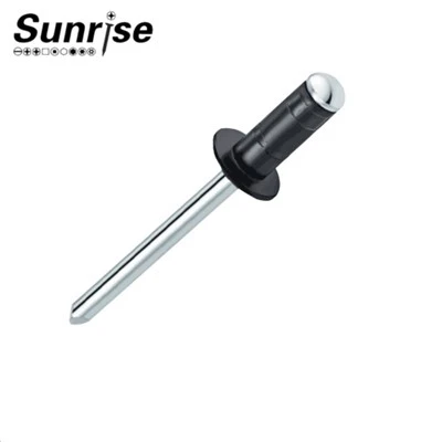 Black Aluminum Double Drum Rivet