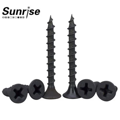 Black Phosphated Bugle Head Drywall Screw