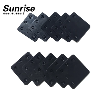 Black Rubber Pad Special-Shaped Parts Customized Size