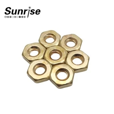 Brass American Machine Nut IFI D-23