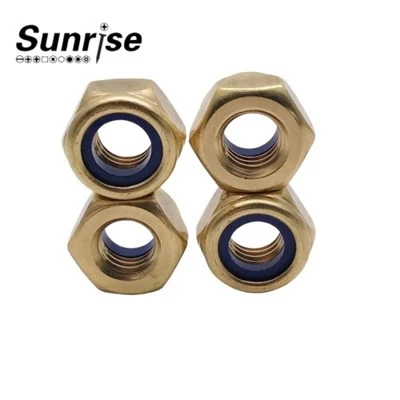 Brass Nylon Hex Nut,DIN985