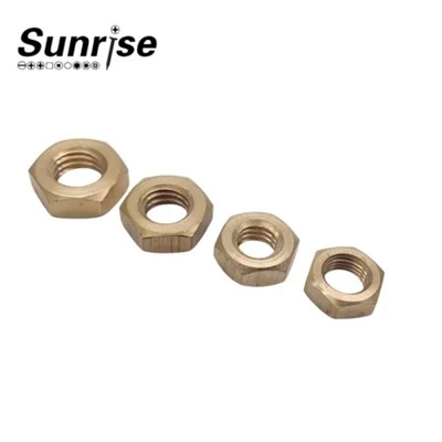 Brass Thin Hex Nut D-12