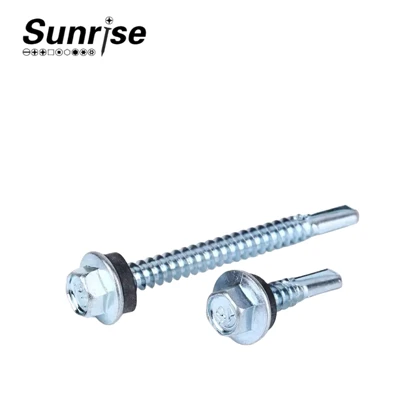 Building Roof Galvanized With Rubber Gasket OEM Self Tapping Screw