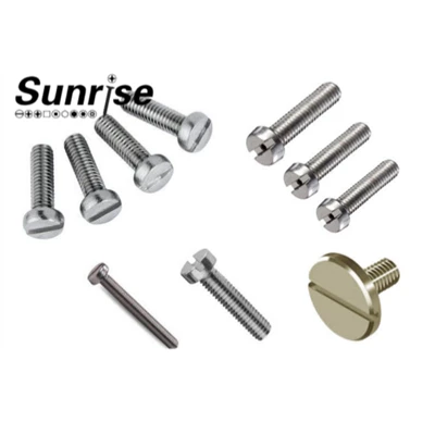 Cheese Head Slotted Screw,DIN84