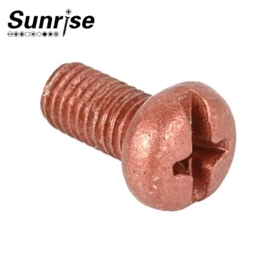 Copper Full Thread Cross Recessed Pan Head Screw