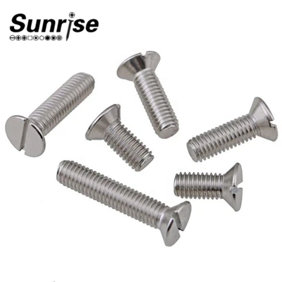 Countersunk Head Slotted Screw