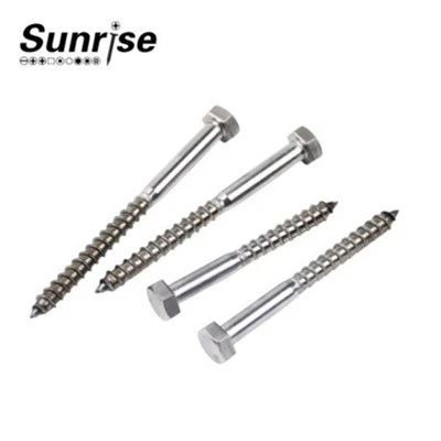 DIN571 Hex Head Wood Screw High Quality