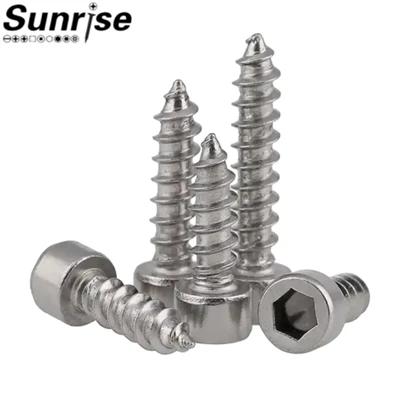 Fasteners M3.5 Hex Socket Cap Allen Head Self Tapping Screws