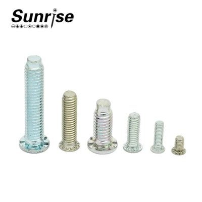 Flat Head Self-Clinching Studs Threaded Adjustable Standoffs Screws