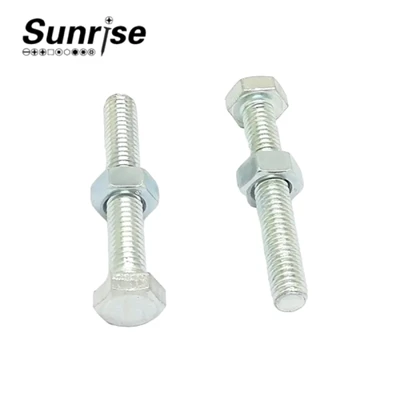 Full Thread Fastener Stud Bolt And Nut