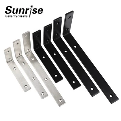 Heavy Stainless Steel Corner Bracket/Black Triangle Bracket