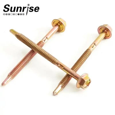 Hex Flange Head Strip Self Drilling Screw With Wings