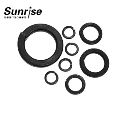High Strength Blackened Spring Washer,Anti-Slip Washer