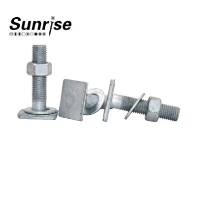 Hot DIP Galvanized Square Head Bolts
