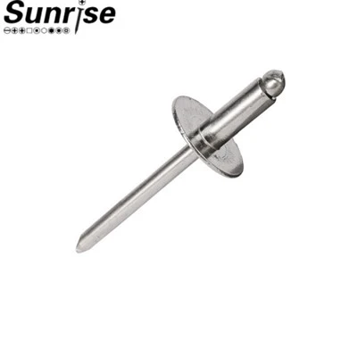 Large Cap Stainless Steel Pull Core Rivets
