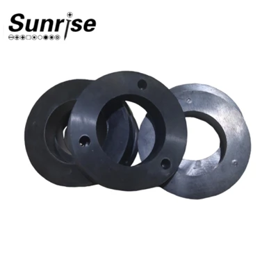 Mechanical Customizable Processing, Black Rubber Round Gasket