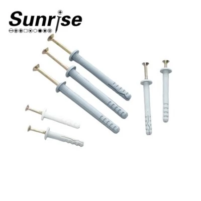 Mushroom Head Nylon Driven-In S-Shaped Expansion Tube
