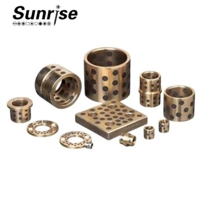 Oil-Free Wear-Resistant Aluminum-Tin-Brass Composite Bushing