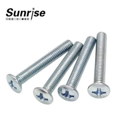 Oval Head Raised Countersunk Flat Head Machine Screws