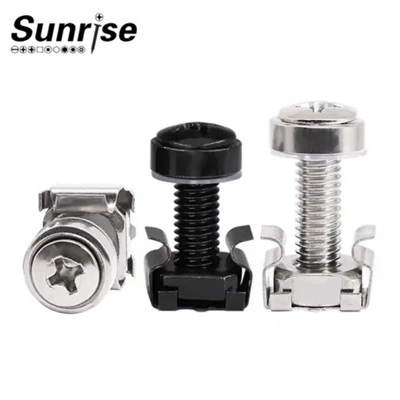 Rack Mounting Cabinet Screws And Cage Nut
