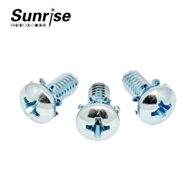 Round Cross Pan Head Non-Slip With Flower Tooth Washer Sems Combination Screws