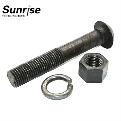 Round Head Railway Track Fishplate Bolts