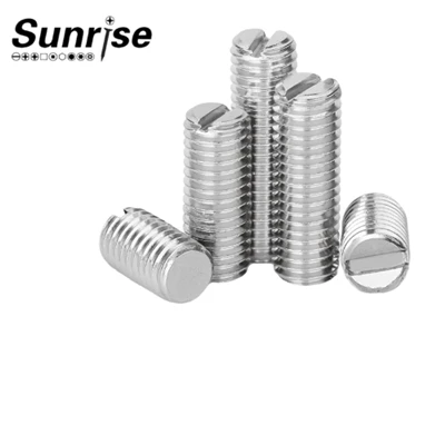 Slotted Flat Point Set Screws