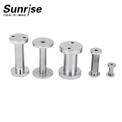 SS304/316 Anti Theft 2 Hole Fat Head Pig Nose Security Screw