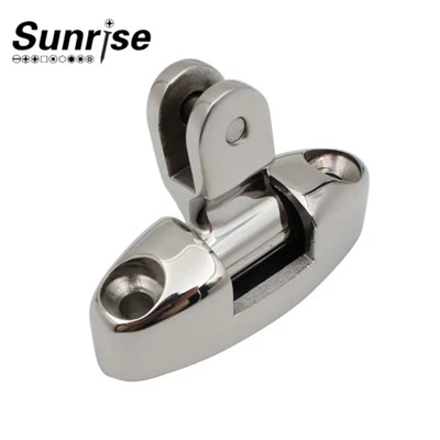SS316 Deck Hinge Swing Mountain Seat Yacht Sunshade Accessories
