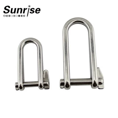 Stainless Steel 316 Key Pin Shackle U-Shaped Buckle