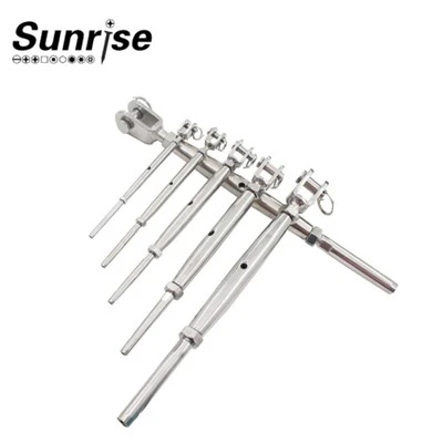 Stainless Steel European Style Closed Turnbuckle Screw/Fork Rod Type Tensioner