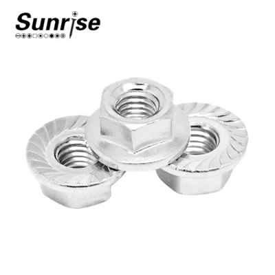 Stainless Steel Hex Flange Nut ASTM F2282