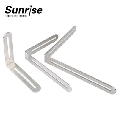 Stainless Steel Oval Hole Extended Adjustable Triangle Bracket