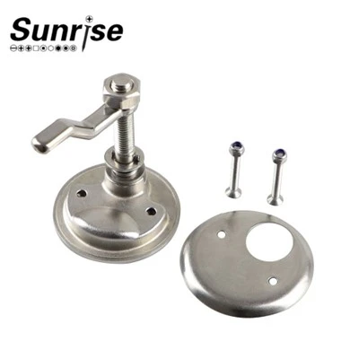Stainless Steel Round Lock/Marine Handle Ring/Deck Box Cover Door Lock