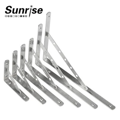 Stainless Steel Triangle Bracket, Thickened Wall Rack