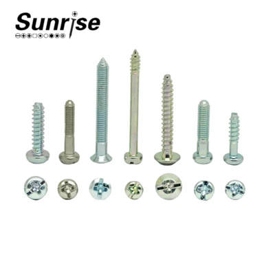 Tornillos Pan Head Phillips Slotted Combo Self Tapping Screw