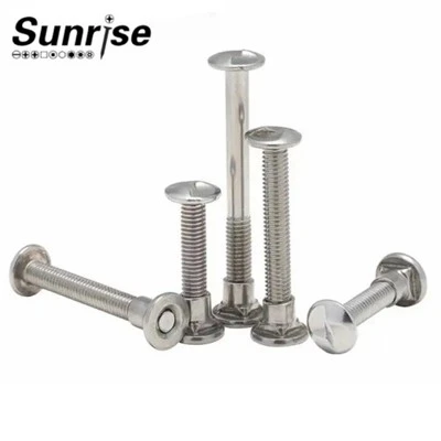 Zinc Plated Galvanized Round Head One Way Tamper Proof Screw